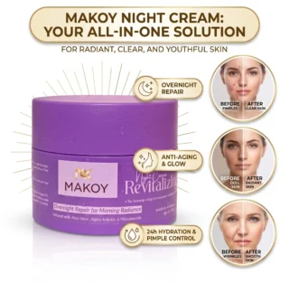 MAKOY Skin Renew Night Cream – Brightening (50g)