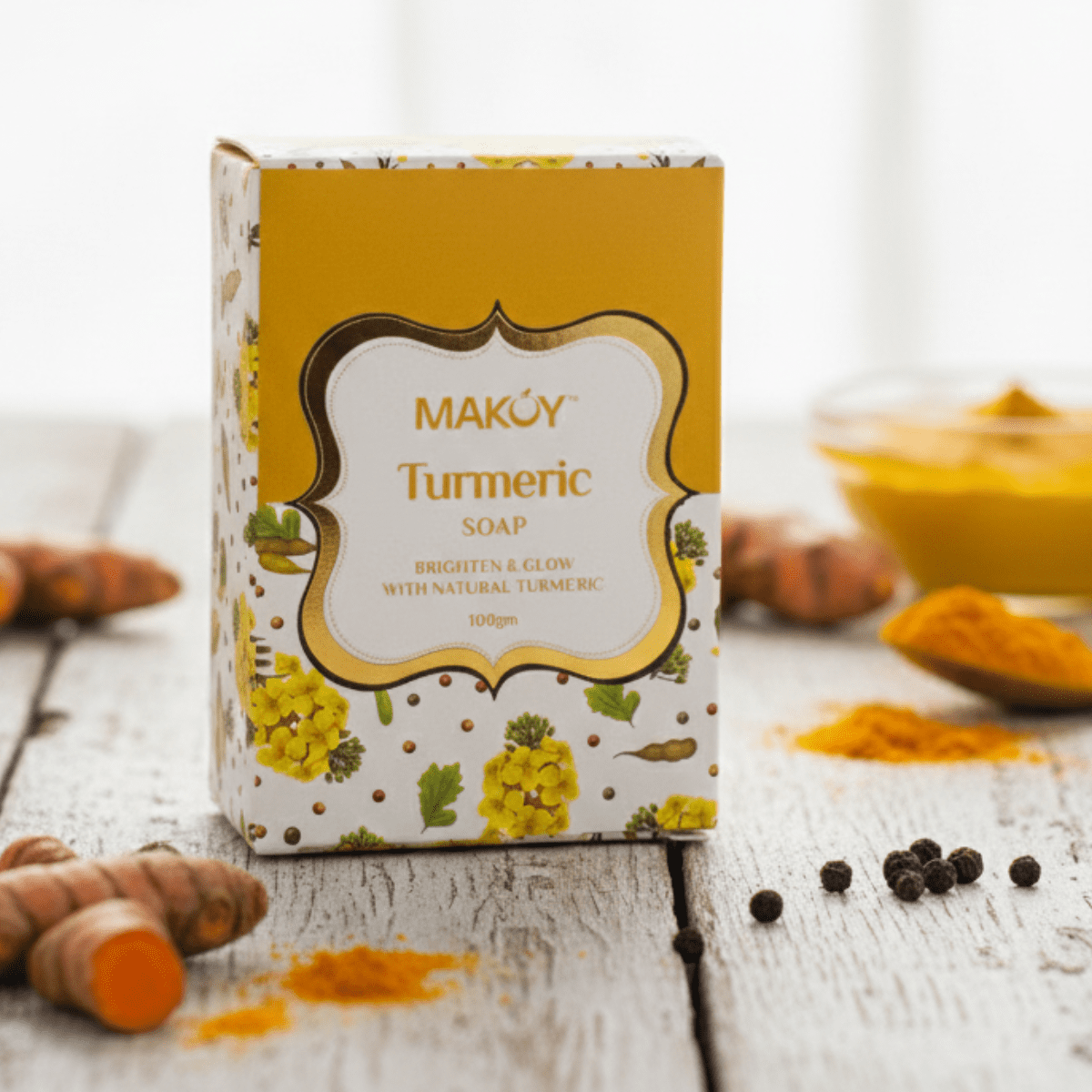 handmade turmeric soap