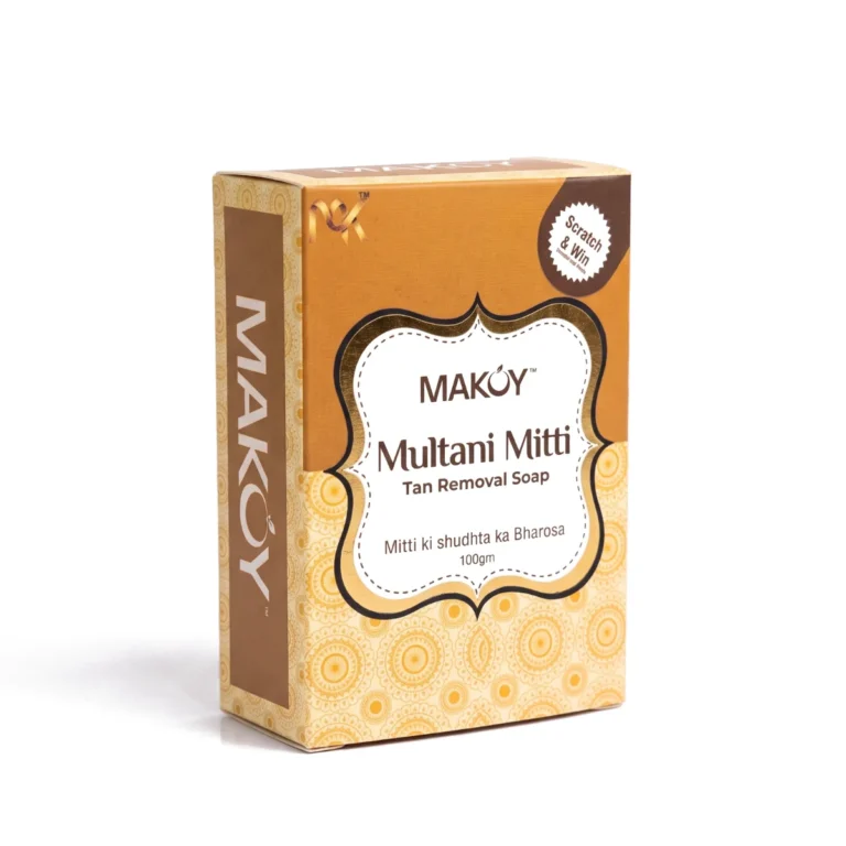 MAKOY Multani Mitti Tan Removal Soap 100g box