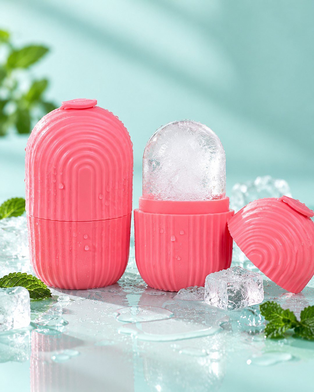 MAKOY Facial Ice Roller – Reusable Silicone Ice Mould for Face & Neck - Image 6