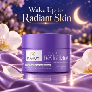 MAKOY Revitalizing Night Cream 50g jar – Wake Up to Radiant Skin