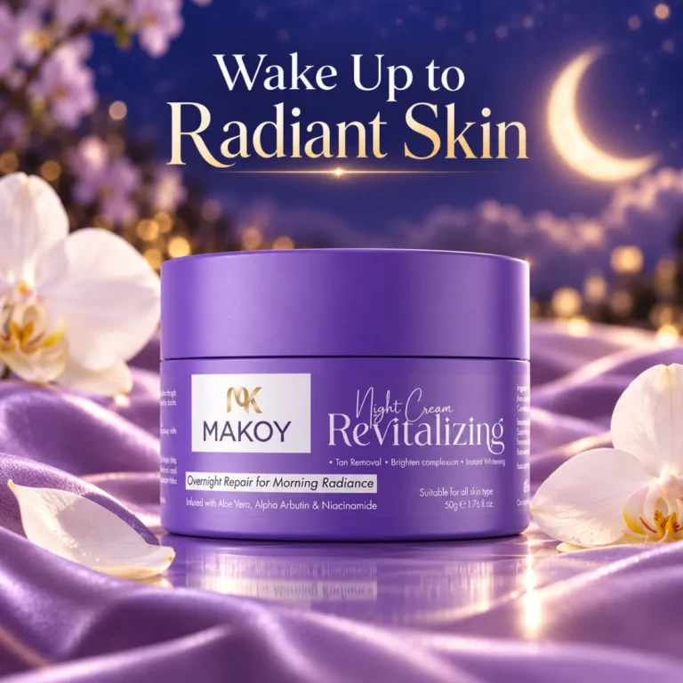 MAKOY Revitalizing Night Cream 50g jar – Wake Up to Radiant Skin